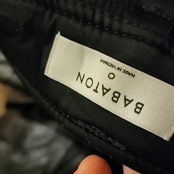 Babaton commando ankle pants vegan black new without tag - Picture 10 of 12